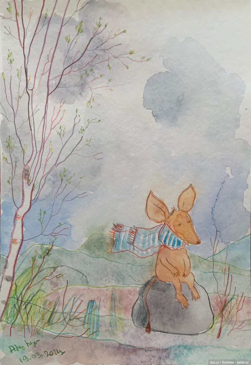 Зарисовки марта и апреля — Рисование и арт: скетчи (фото 5)