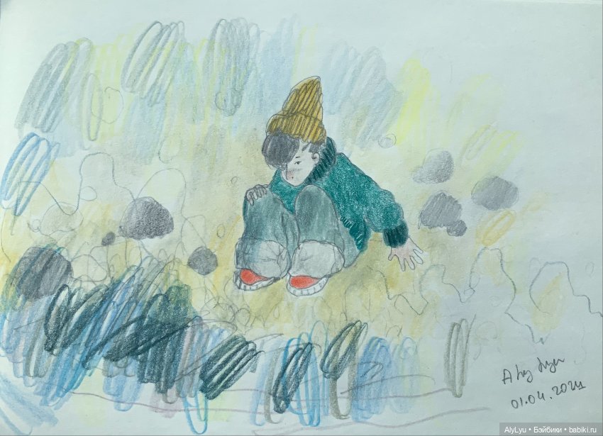 Зарисовки марта и апреля — Рисование и арт: скетчи