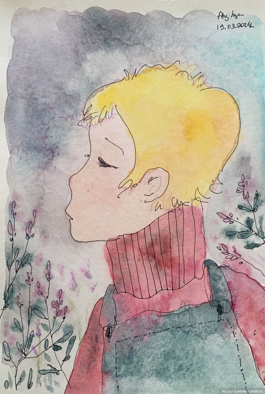 Зарисовки марта и апреля — Рисование и арт: скетчи (фото 6)