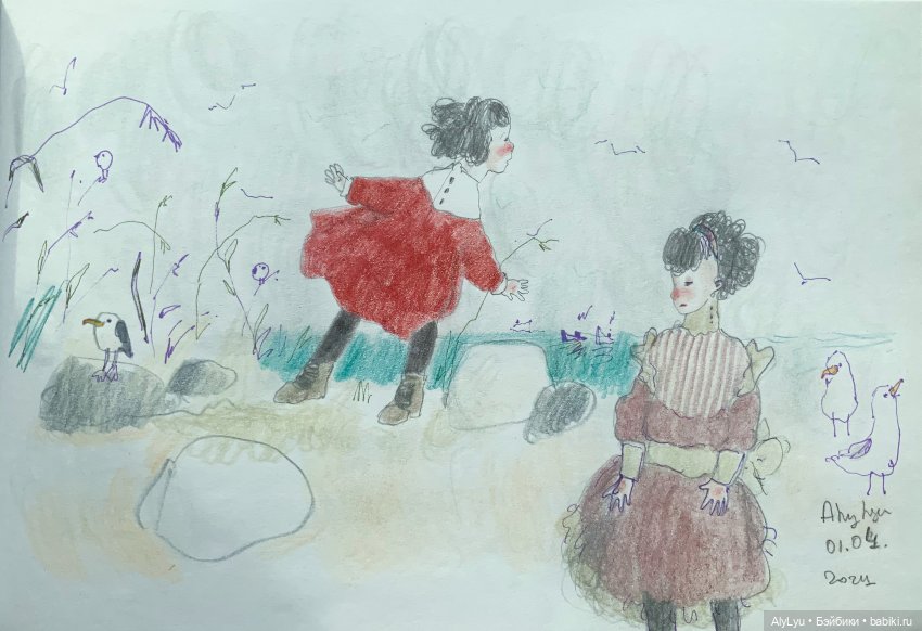 Зарисовки марта и апреля — Рисование и арт: скетчи