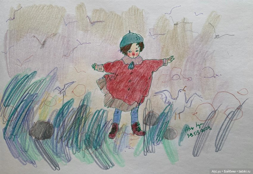 Зарисовки марта и апреля — Рисование и арт: скетчи