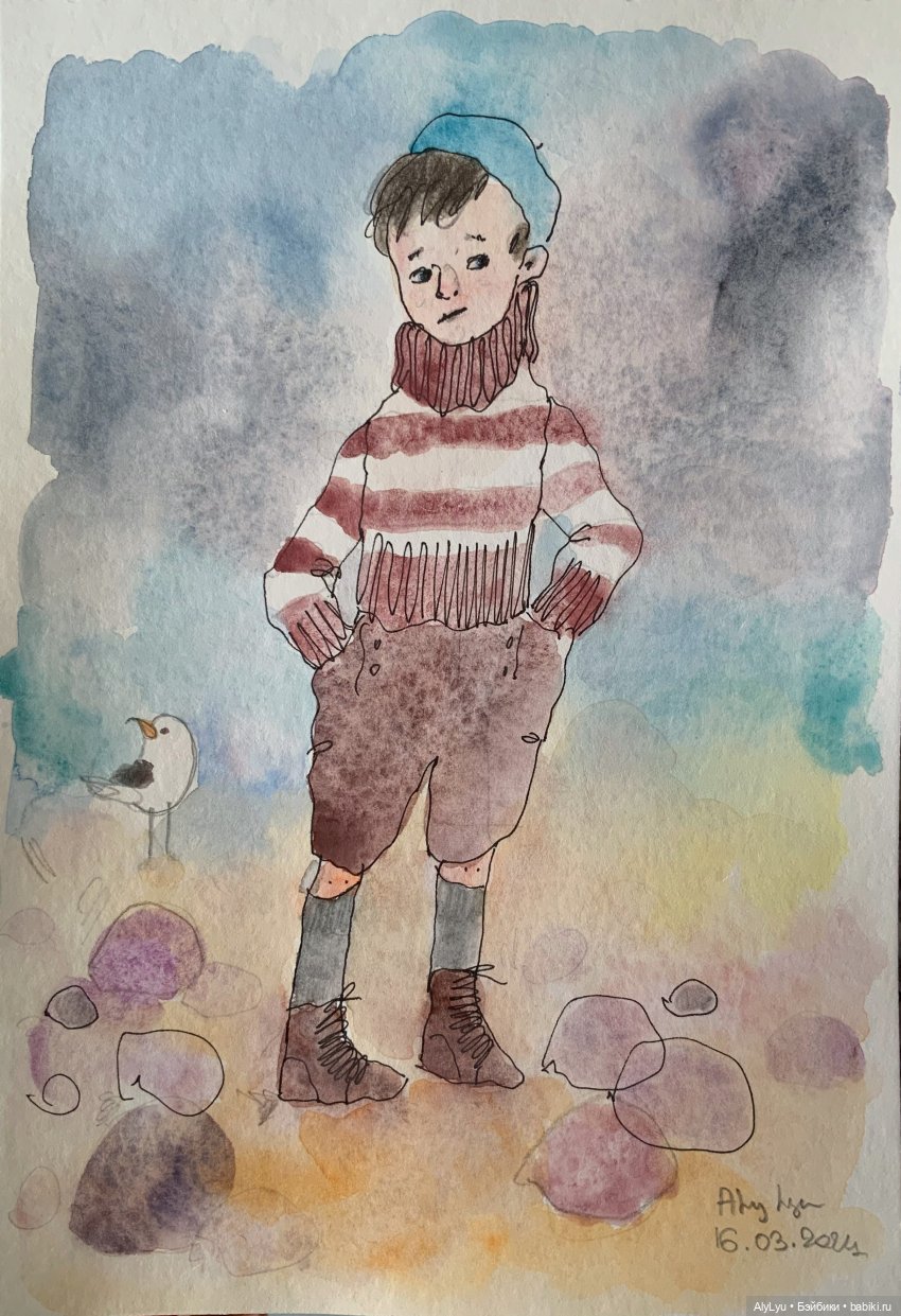 Зарисовки марта и апреля — Рисование и арт: скетчи (фото 3)