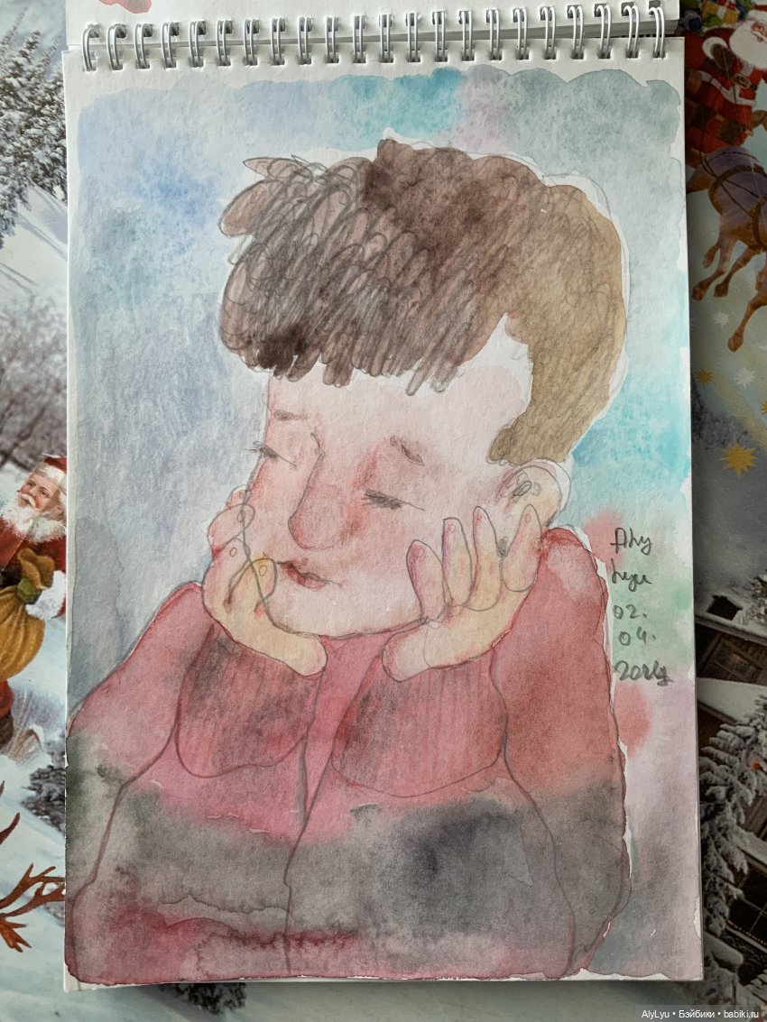 Зарисовки марта и апреля — Рисование и арт: скетчи