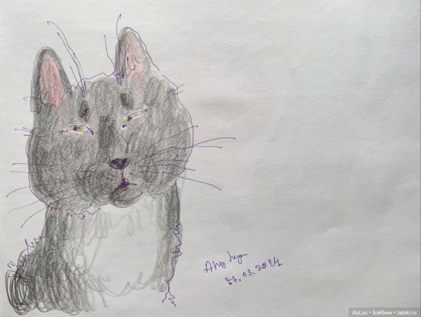 Зарисовки марта и апреля — Рисование и арт: скетчи