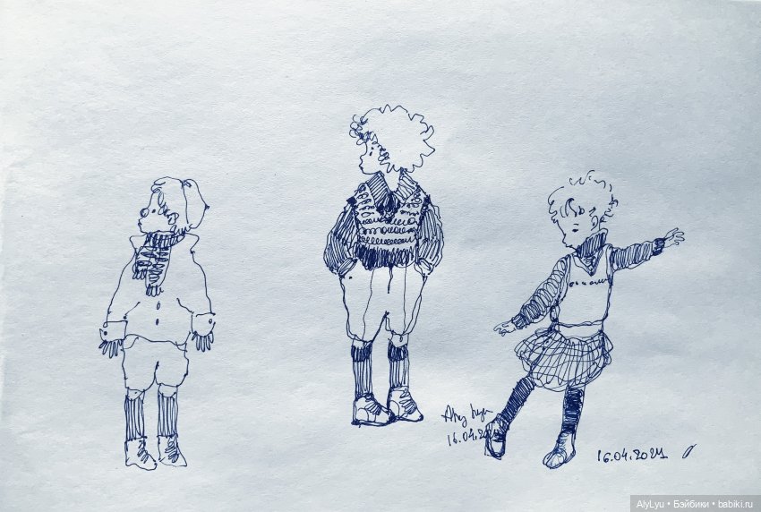 На пороге мая — Рисование и арт: скетчи (фото 10)