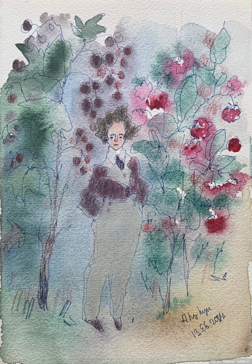 Июньские рисунки — Рисование и арт: скетчи