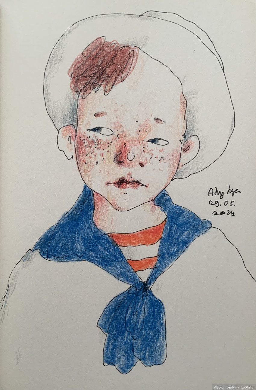 Июньские рисунки — Рисование и арт: скетчи (фото 2)