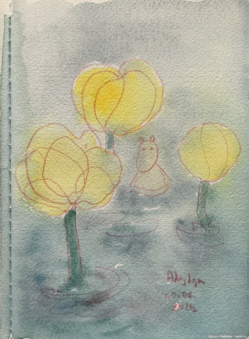 Июньские рисунки — Рисование и арт: скетчи