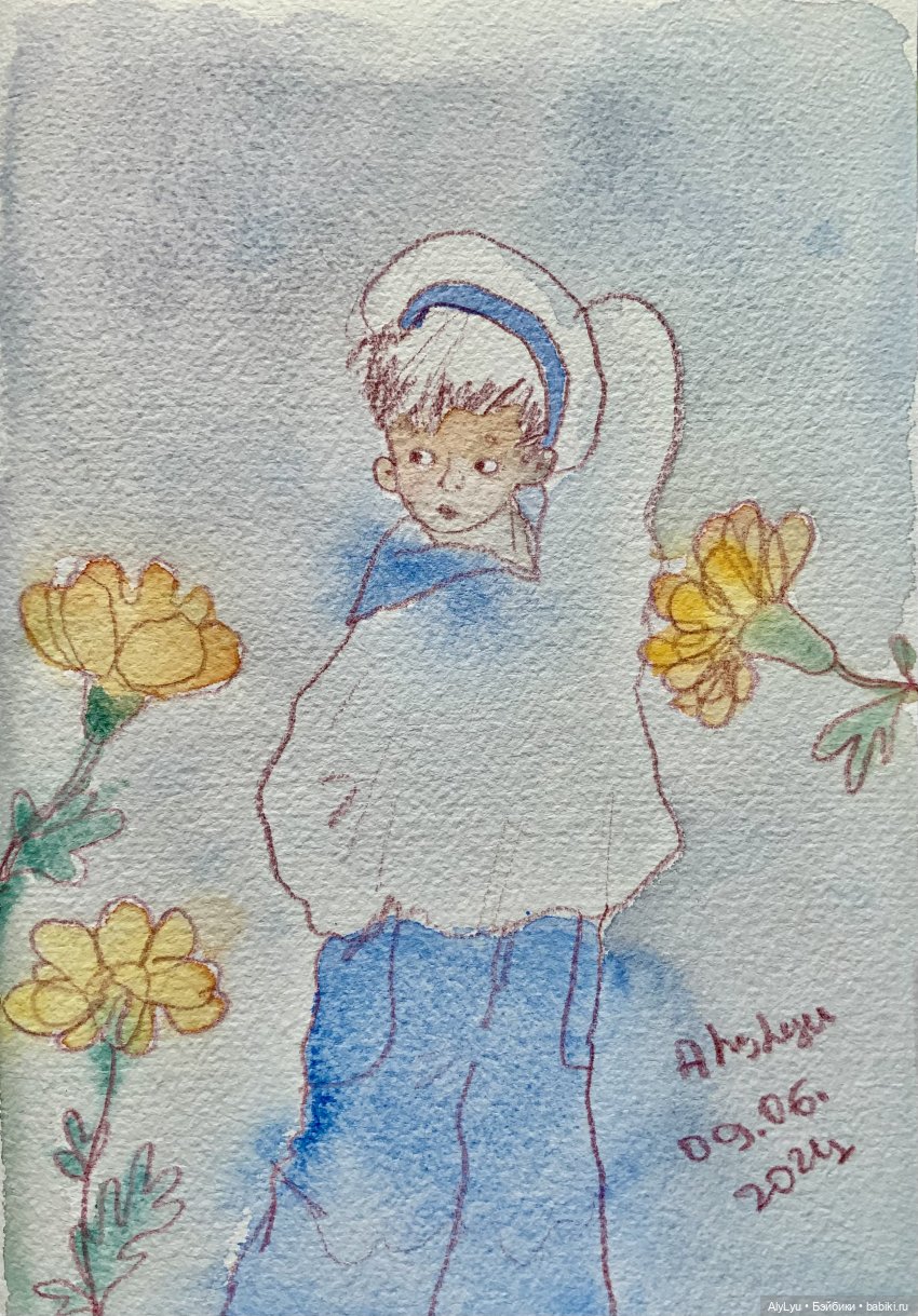 Июньские рисунки — Рисование и арт: скетчи