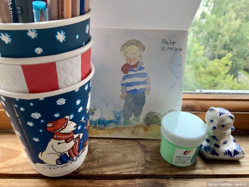 Томми и его портрет — Разные шарнирные куклы (не БЖД): редкие (фото 7)