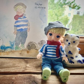 Томми и его портрет