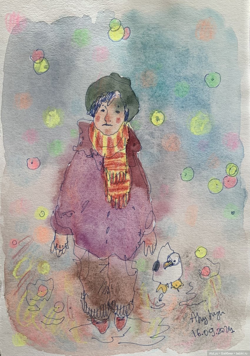 Осенние рисунки — Рисование и арт: скетчи