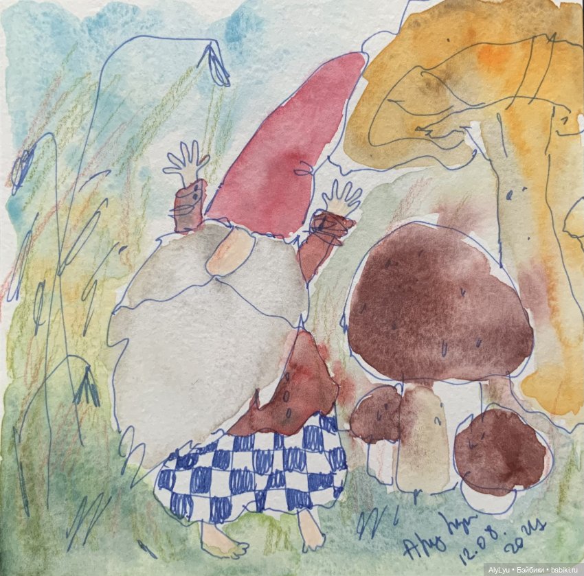 Осенние рисунки — Рисование и арт: скетчи