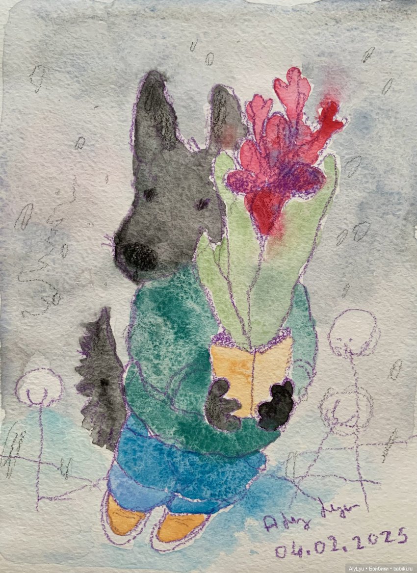 Гиацинты — Рисование и арт: скетчи