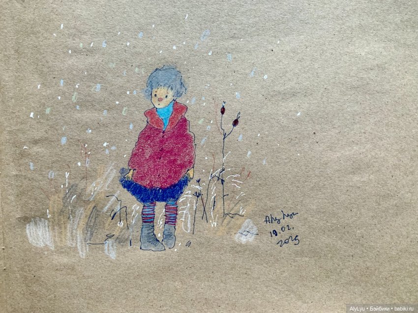 Весенние рисунки с душой зимы (фото 2)