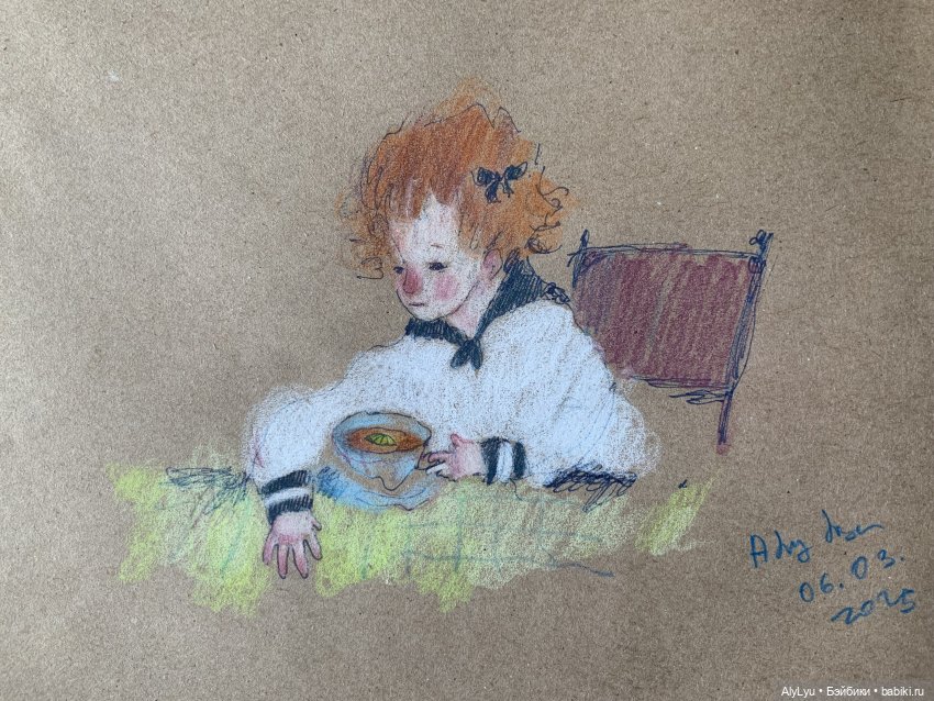 Весенние рисунки с душой зимы (фото 8)