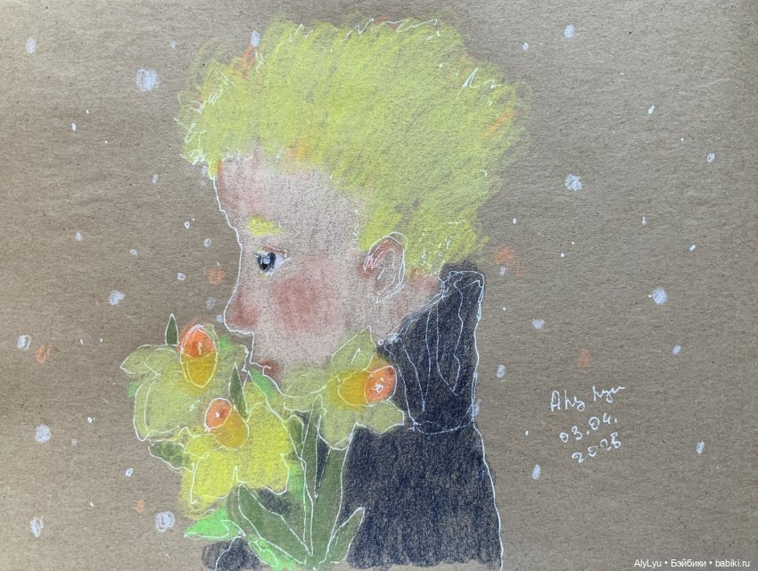 Апрельские рисунки — Рисование и арт: скетчи (фото 4)