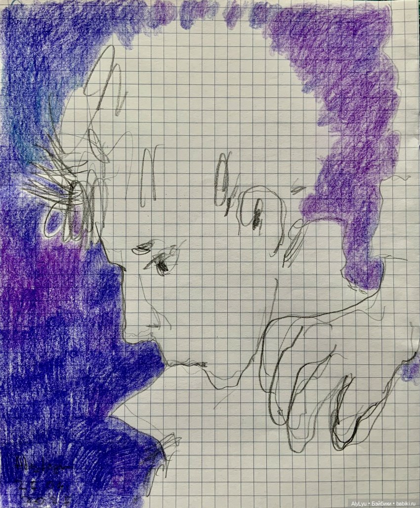 Космомальчик, 2 — Рисование и арт: скетчи