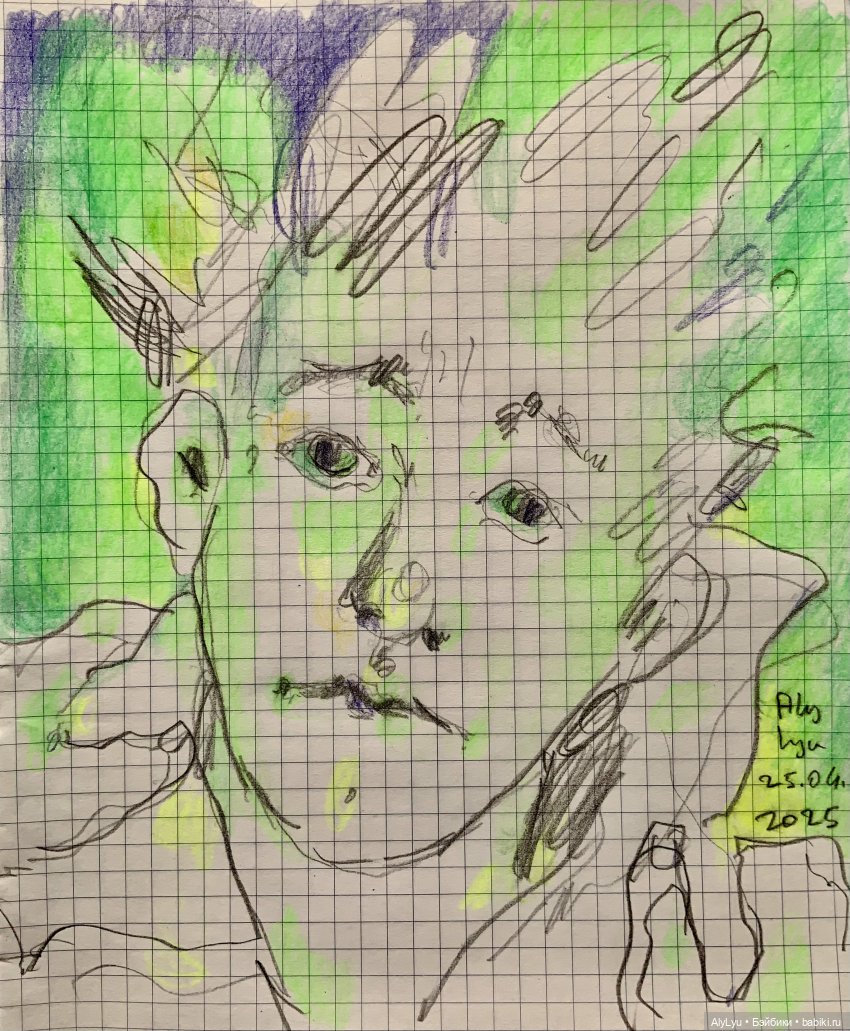 Космомальчик, 2 — Рисование и арт: скетчи (фото 2)