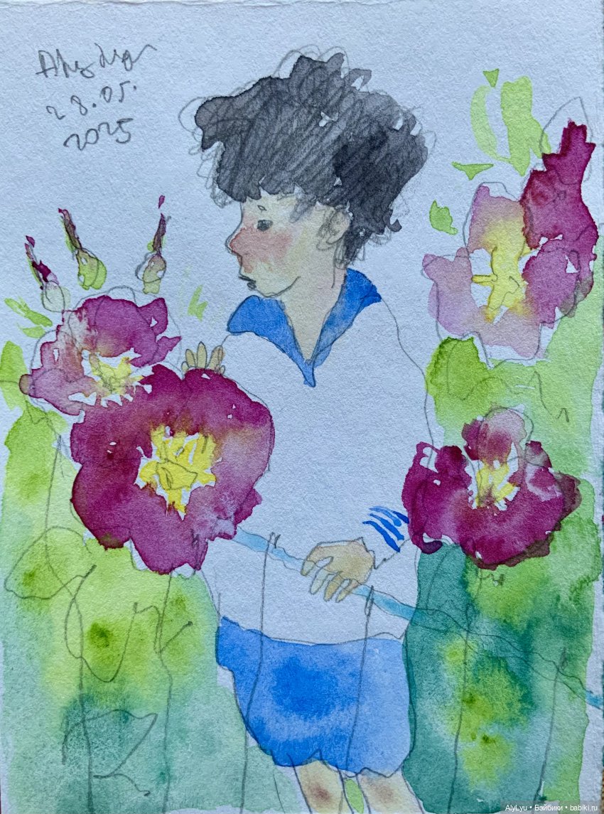 Море мая и июня — Рисование и арт: скетчи (фото 10)