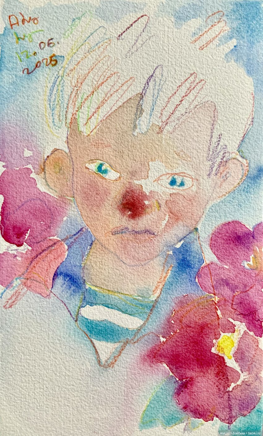 Море мая и июня — Рисование и арт: скетчи (фото 4)