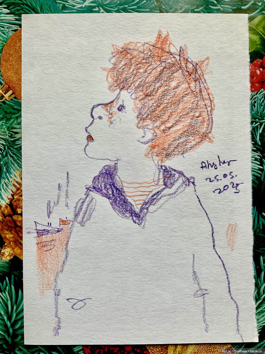 Море мая и июня — Рисование и арт: скетчи (фото 5)