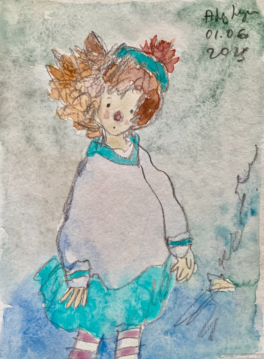 Море мая и июня — Рисование и арт: скетчи (фото 7)