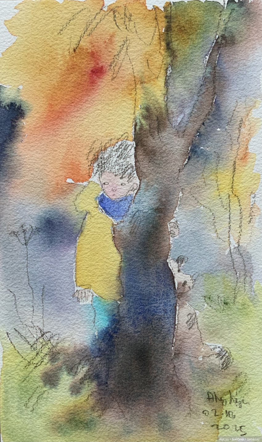 Осенние рисунки — Рисование и арт: скетчи