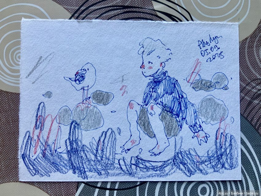 Морская тема — Рисование и арт: скетчи (фото 7)