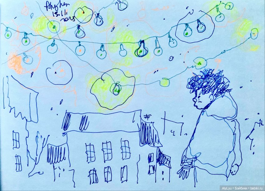 С Рождеством — Рисование и арт: скетчи (фото 9)