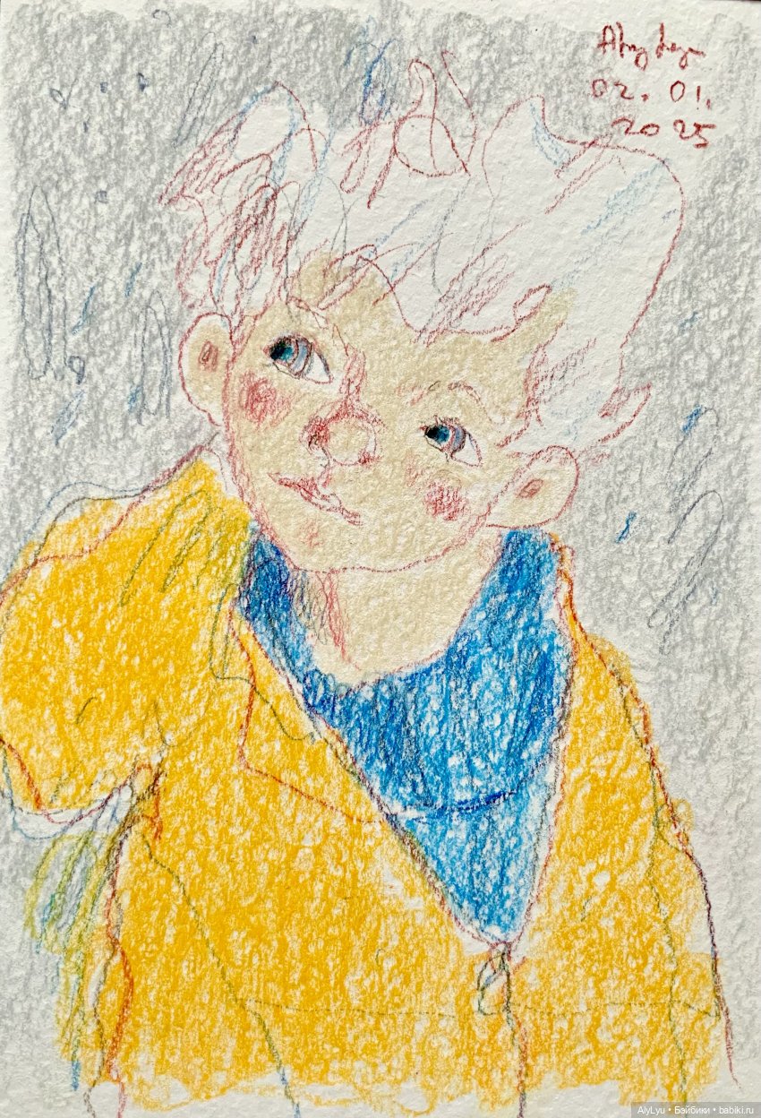 С Рождеством — Рисование и арт: скетчи (фото 9)