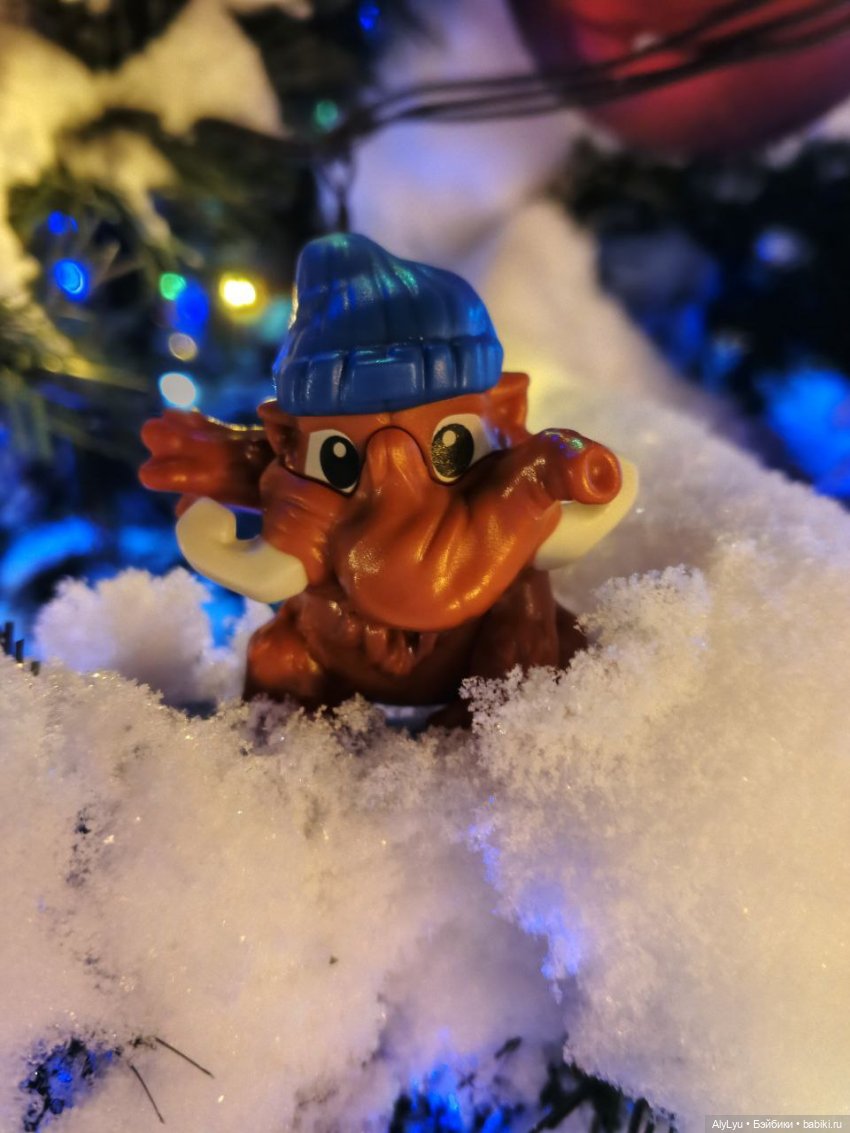 Мамонтенок Бенни — Фигурки Киндер Сюрприз (Kinder) (фото 6)