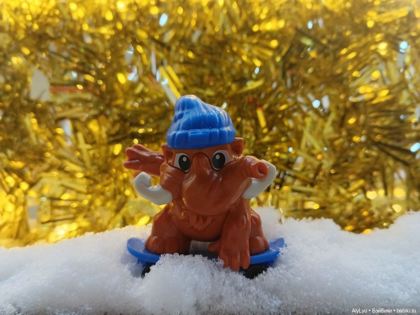 Мамонтенок Бенни — Фигурки Киндер Сюрприз (Kinder) (фото 2)