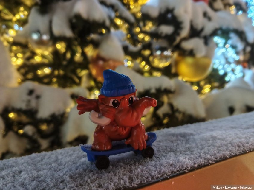 Мамонтенок Бенни — Фигурки Киндер Сюрприз (Kinder) (фото 3)