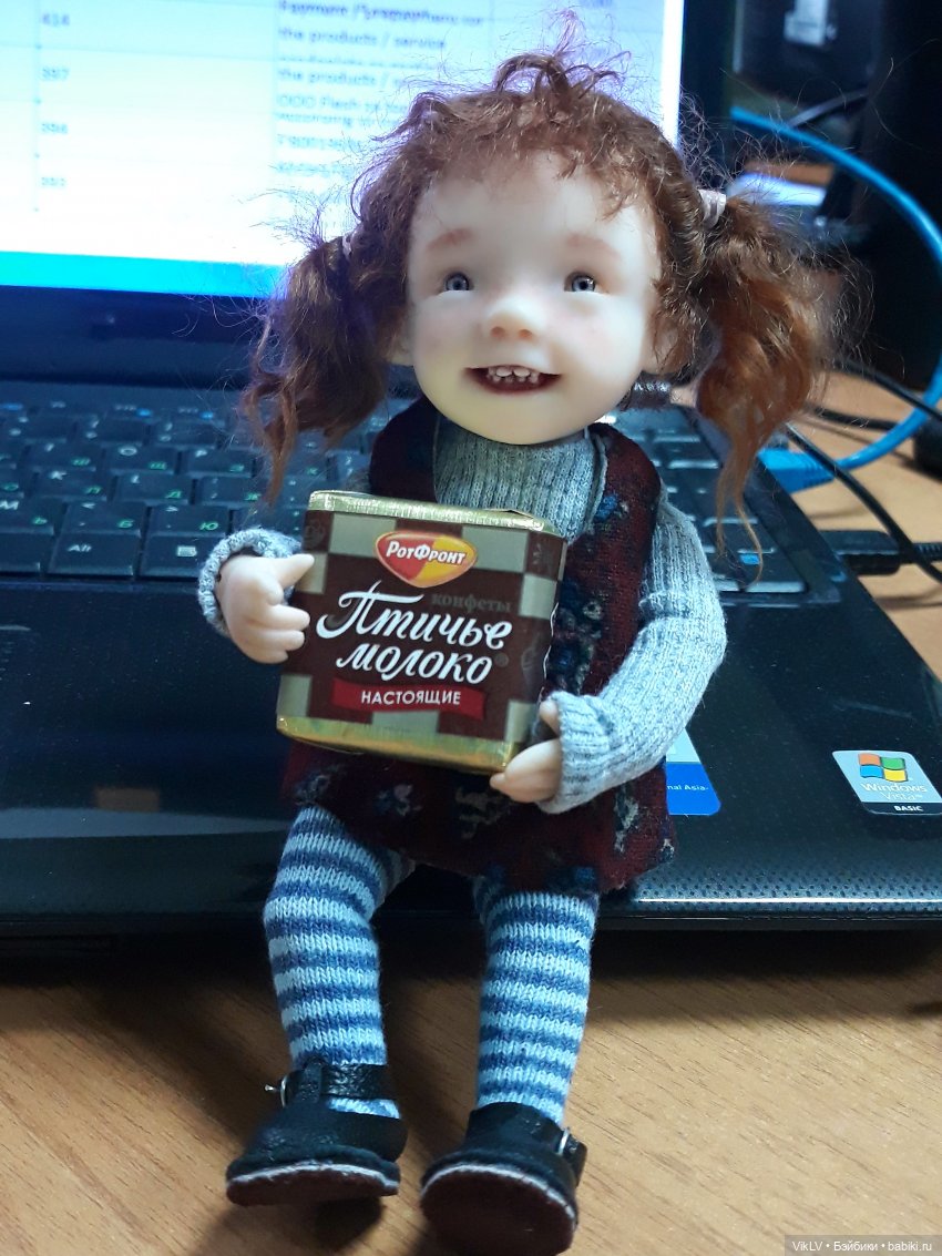 Просто мой рыжик | Бэйбики Просто мой рыжик — Домашние фото авторских кукол: личные коллекции
