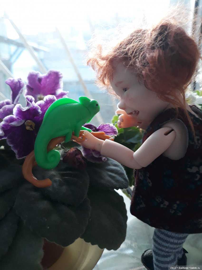 Просто мой рыжик | Бэйбики Просто мой рыжик — Домашние фото авторских кукол: личные коллекции (фото 5)