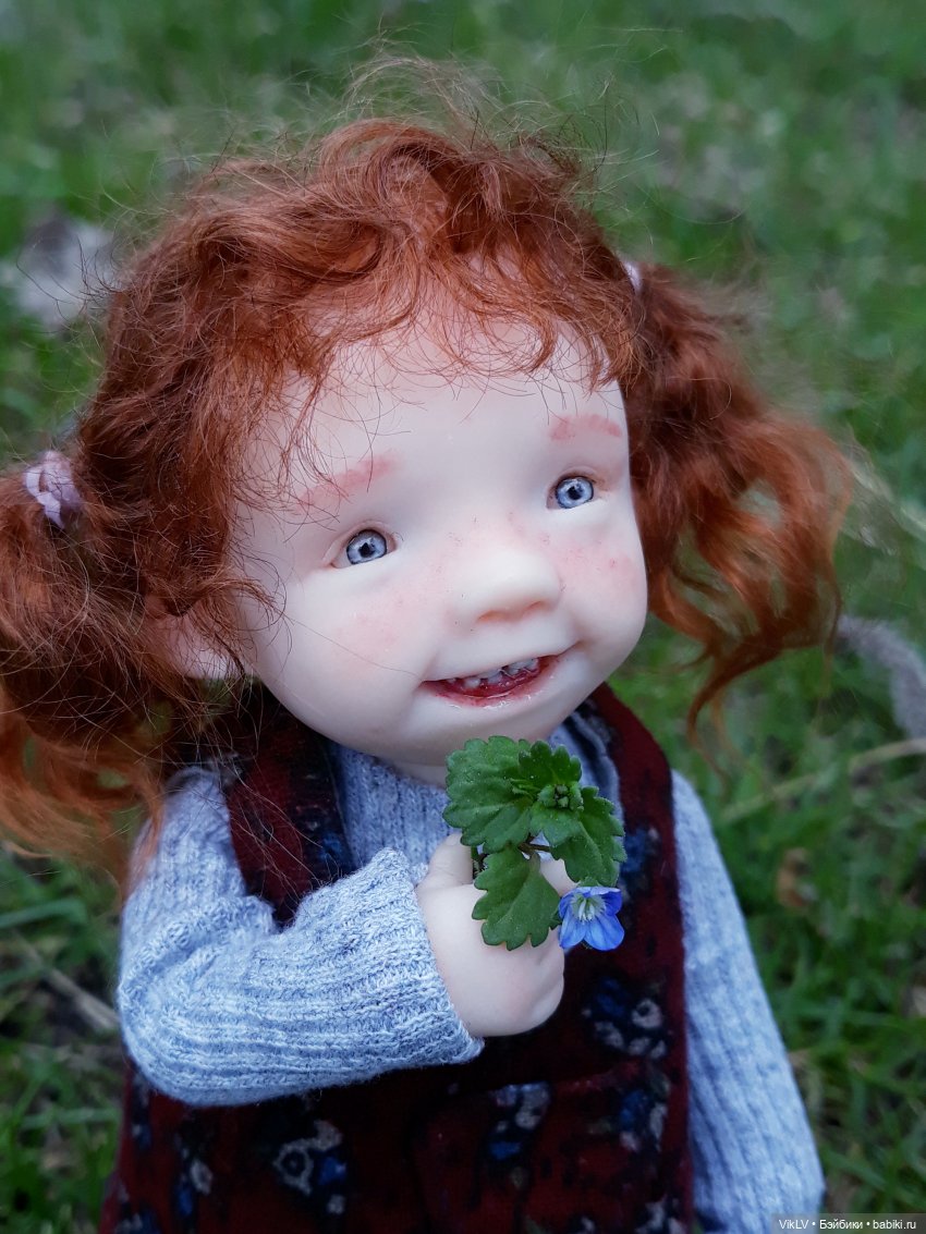 Просто мой рыжик | Бэйбики Просто мой рыжик — Домашние фото авторских кукол: личные коллекции (фото 2)