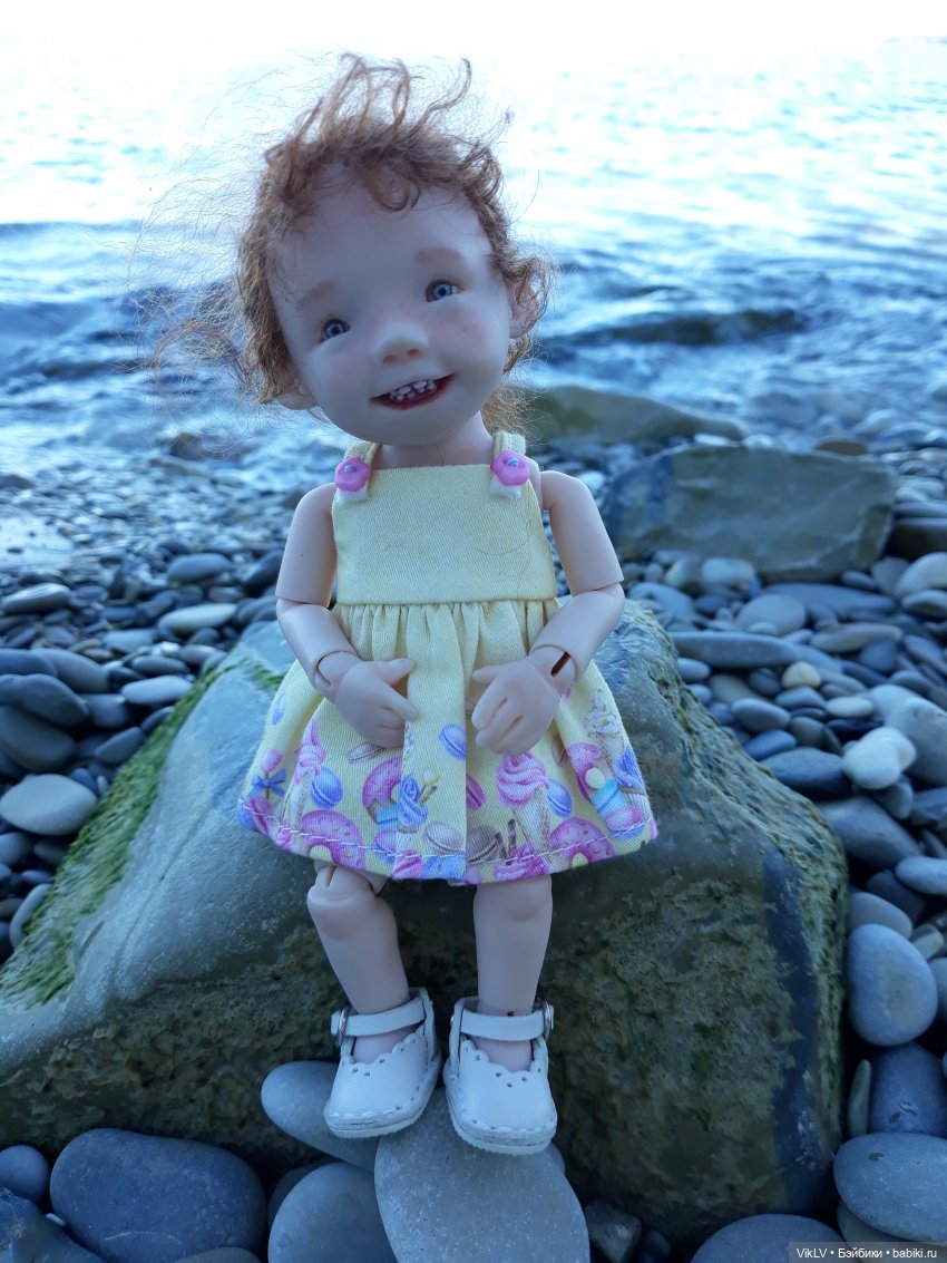 Фаня впервые на море — Фотоистории с куклами BJD (БЖД): сериалы (фото 4)