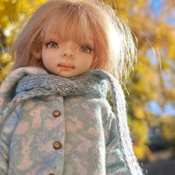 Осень с моей Олесей 😉  (Даше Нужновой 🩷)