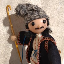 Кукла сувенирная Гуцул Чабан Пастух, Молдавия