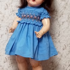 Платье для винтажной куклы