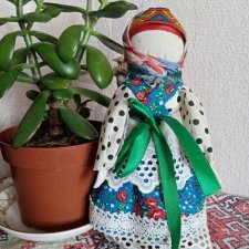 Славянская кукла-оберег Метлушка