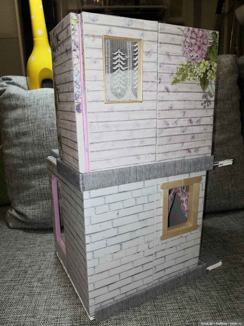 2 этажа, вид сзади