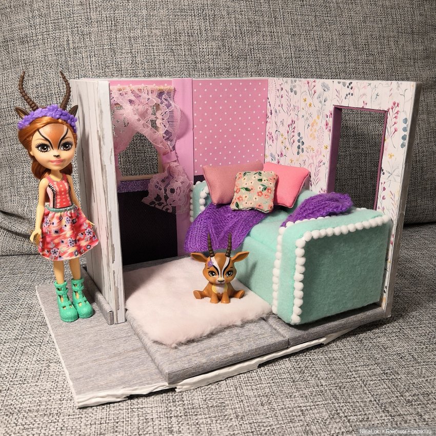 Я у мамы инженер — Румбоксы и кукольные интерьеры: фото (фото 3)