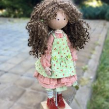 Авторская текстильная кукла