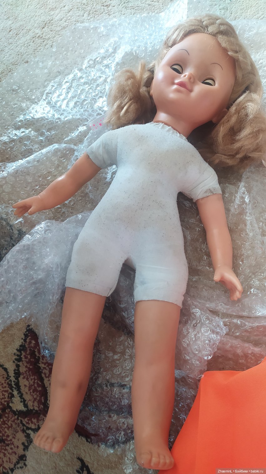 О "купании" мягконабивной куклы (фото 3)