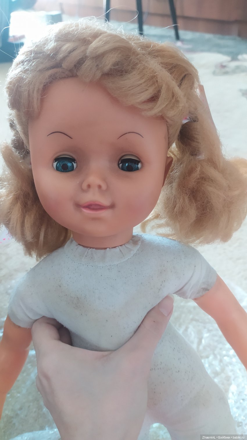 О "купании" мягконабивной куклы (фото 4)