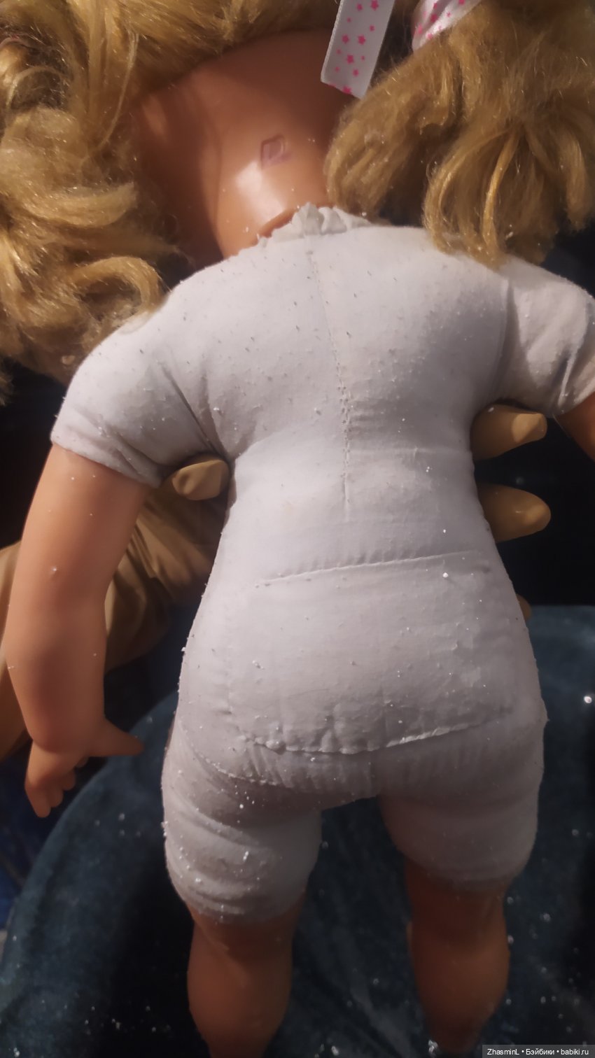 О "купании" мягконабивной куклы