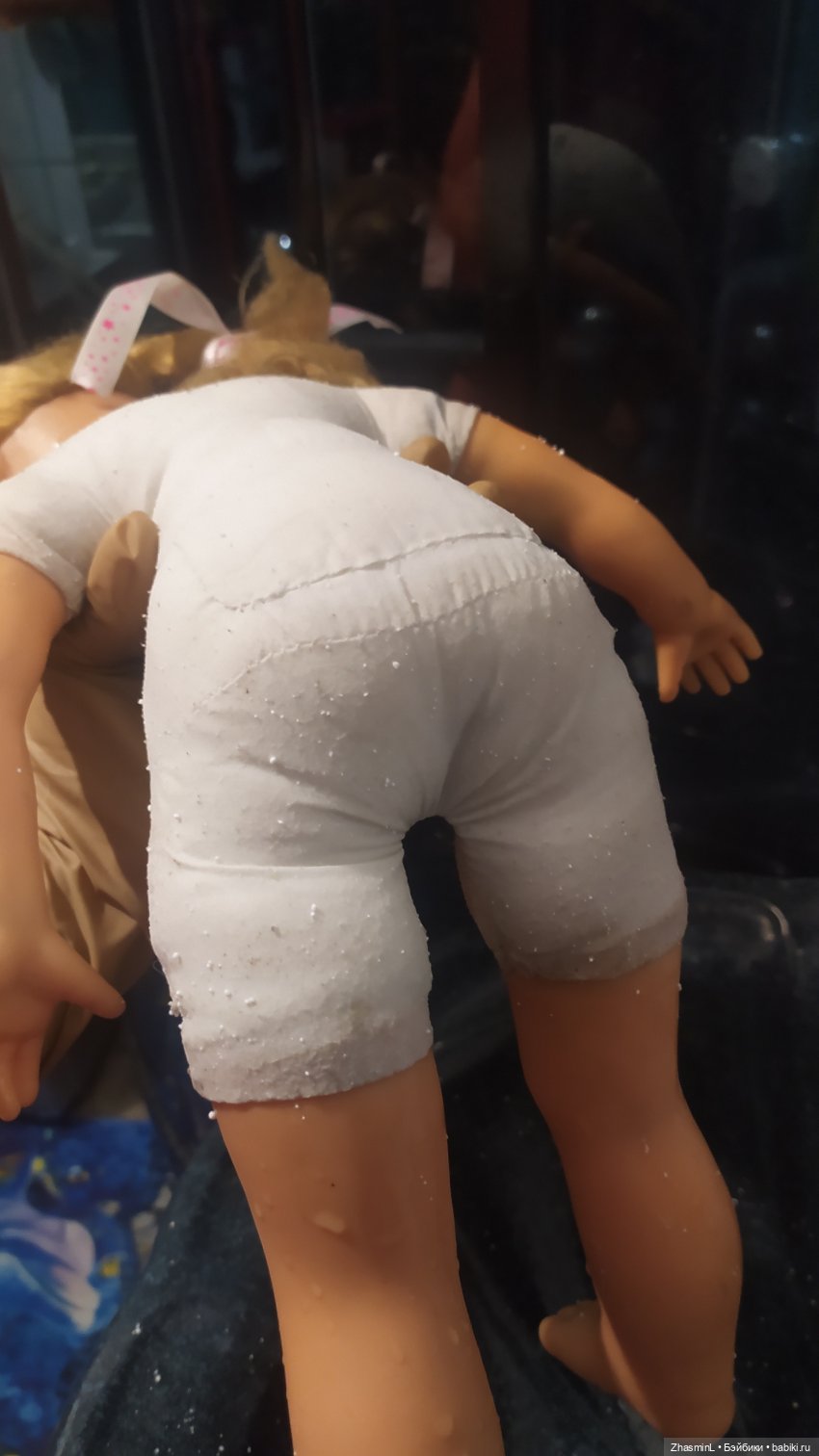 О "купании" мягконабивной куклы