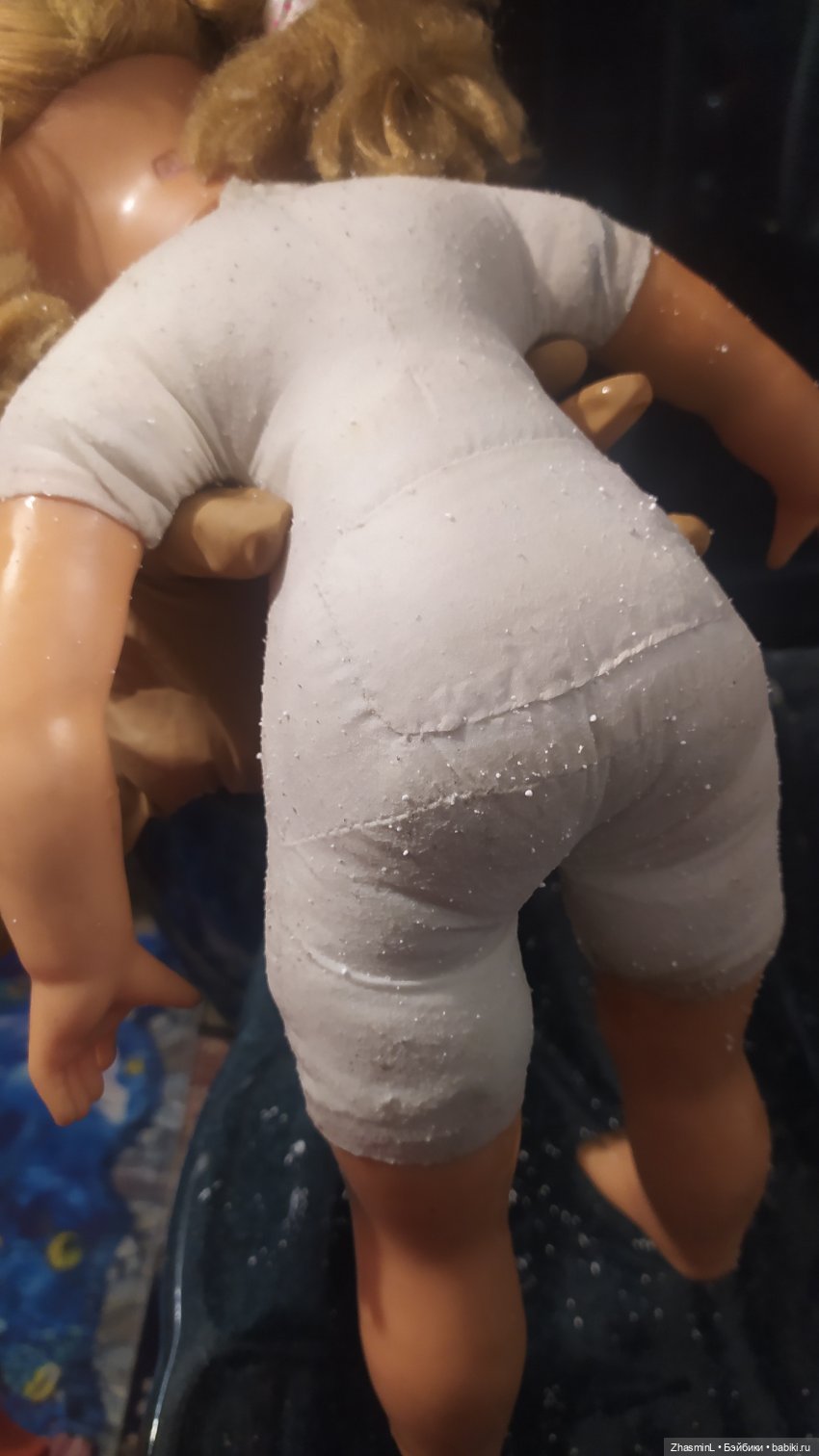 О "купании" мягконабивной куклы